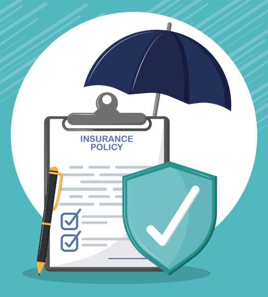insurance policy shield insurance policy shield with check mark